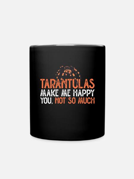 Tarantel - Tasse einfarbig - Schwarz