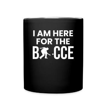 Bocce Shirt Gift Boccia Player - Full Colour Mug - black - Front