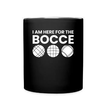 Bocce Shirt Gift Boccia Player - Full Colour Mug - black - Front
