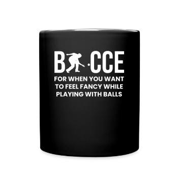 Bocce Shirt Boccia Player Gift - Full Colour Mug - black - Front