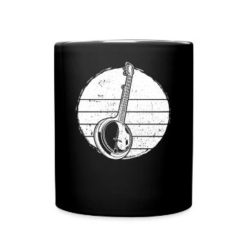 Banjo Banjo joueur Banjoïste - Mug uni - noir - Devant