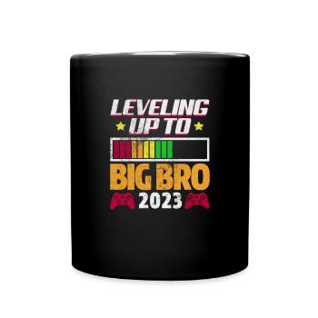 Grossesse Big Brother - Mug uni - noir - Devant