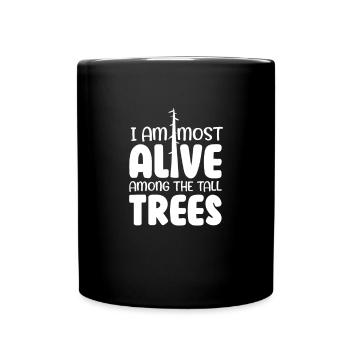 Arboriculteurs - Mug uni - noir - Devant
