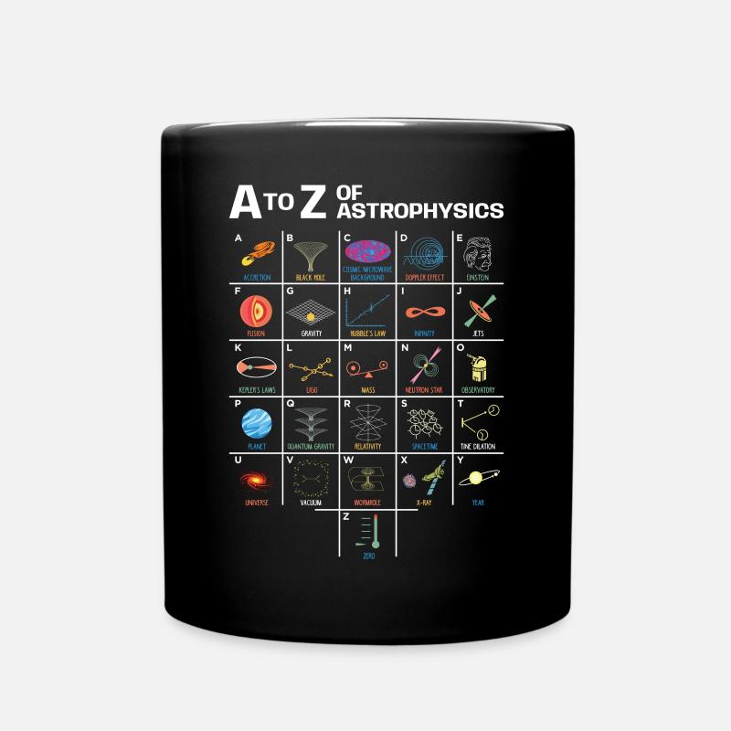Astronomie - A À Z De L’Astrophysique Pour l’Astronomie S - Mug uni - noir