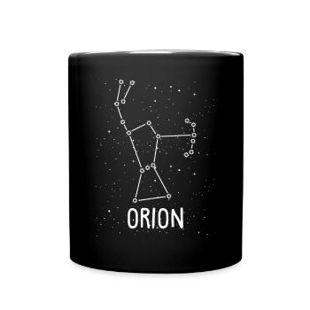 Astronomie d’observation des étoiles de la constellation d’Orion pour Astrt - Mug uni - noir - Devant
