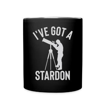 C’est drôle que j’ai un Stardon pour Stronomer - Mug uni - noir - Devant