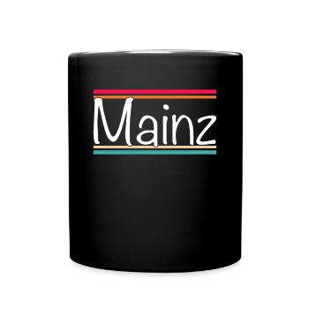 Mainz - Tasse einfarbig - Schwarz - Vorne