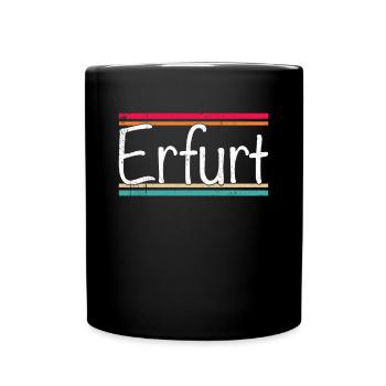 Erfurt - Full Colour Mug - black - Front