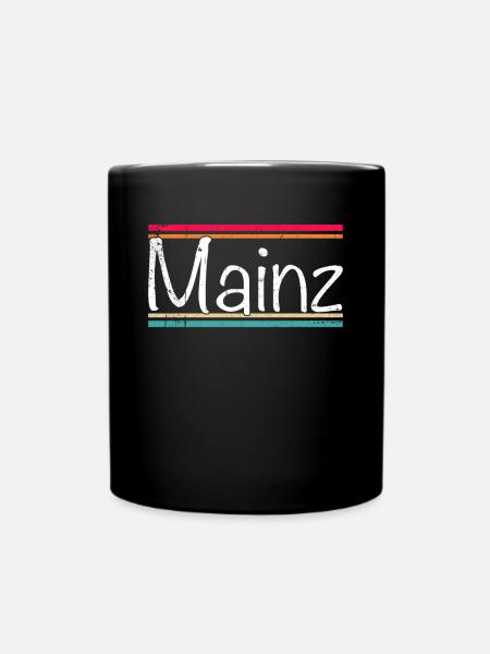Mainz - Tasse einfarbig - Schwarz