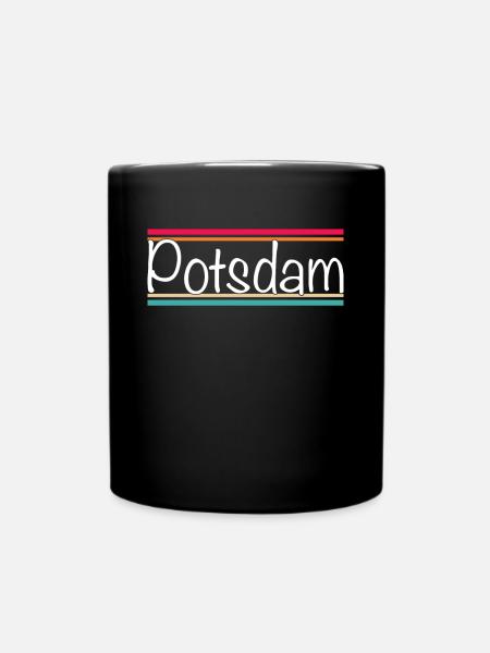 Potsdam - Tasse einfarbig - Schwarz