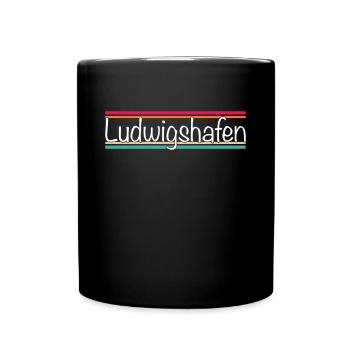Ludwigshafen - Full Colour Mug - black - Front