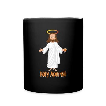 Cocktail sacré Jésus-Christ Cocktail - Mug uni - noir - Devant