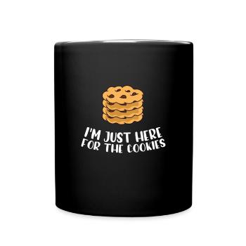Cookies Apparel Baker Cookie Lover - Full Colour Mug - black - Front