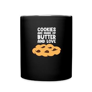 Cookies Apparel Baker Cookie Lover - Full Colour Mug - black - Front