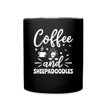 Sheepadoodle Doodle Dog - Mug uni - noir - Devant