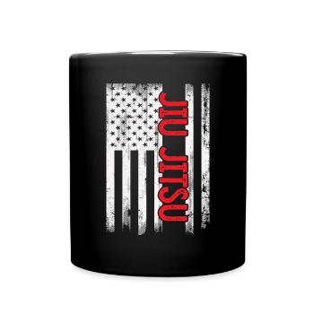 Jiu Jitsu - Full Colour Mug - black - Front