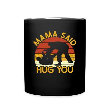 Jiu Jitsu - Full Colour Mug - black - Front