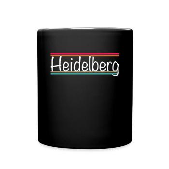 Heidelberg - Mug uni - noir - Devant