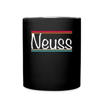 Neuss - Mug uni - noir - Devant