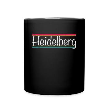 Heidelberg - Mug uni - noir - Devant