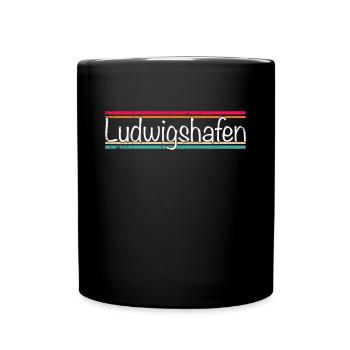 Ludwigshafen - Full Colour Mug - black - Front