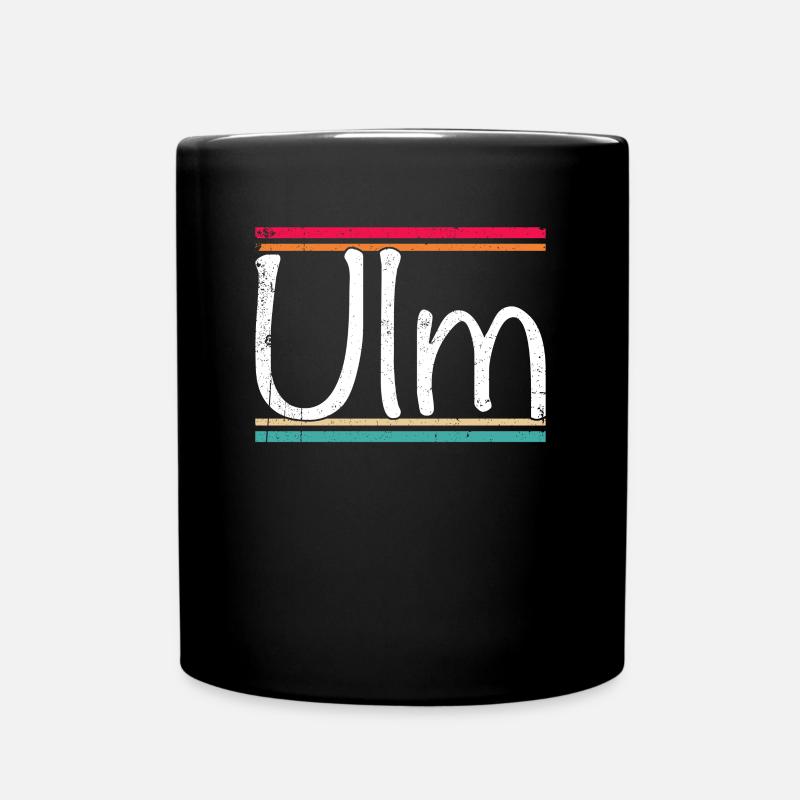 Ulm - Tasse einfarbig - Schwarz