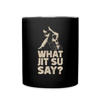 Jiu Jitsu - Full Colour Mug - black - Front