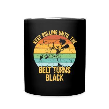 Jiu Jitsu - Full Colour Mug - black - Front