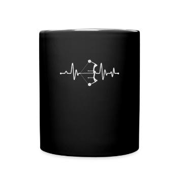 Archery Archer Archer Arrow Gift - Full Colour Mug - black - Front