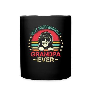 Sheepadoodle Doodle Dog - Mug uni - noir - Devant