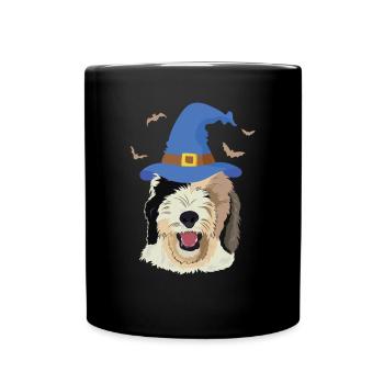 Sheepadoodle Doodle Dog - Mug uni - noir - Devant