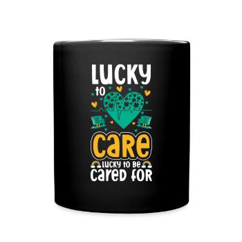Infirmière de la Saint-Patrick - Mug uni - noir - Devant