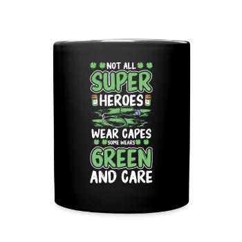 St. Patrick's Day Nurse Nurse - Full Colour Mug - black - Front
