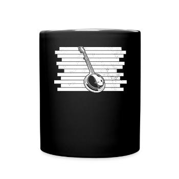 Banjo Banjo joueur Banjoïste - Mug uni - noir - Devant