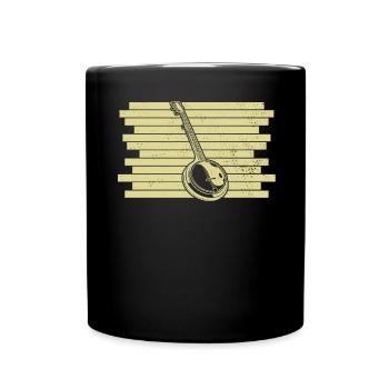 Banjo Banjo joueur Banjoïste - Mug uni - noir - Devant