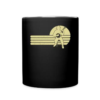 Banjo Banjo joueur Banjoïste - Mug uni - noir - Devant