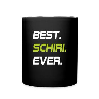 BEST. SCHIRI. EVER. - Tasse einfarbig - Schwarz - Vorne