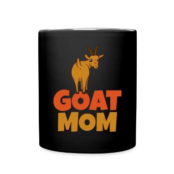 Goat Gift Goat Lover Gift - Full Colour Mug - black - Front
