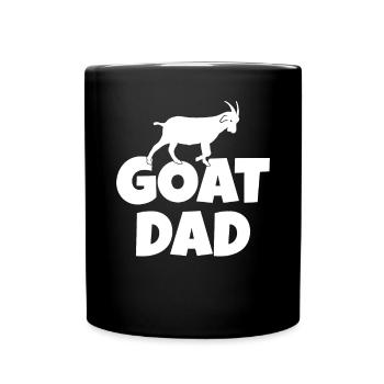 Ziegengeschenk Ziegenliebhaber Geschenk - Tasse einfarbig - Schwarz - Vorne