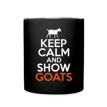 Goat Gift Goat Lover Gift - Full Colour Mug - black - Front