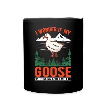 Geese Gift Goose Farmer Goose Goose - Full Colour Mug - black - Front