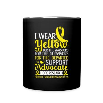 Endometriosis - Full Colour Mug - black - Front