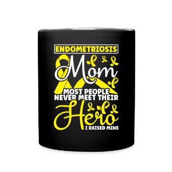 Endometriosis - Full Colour Mug - black - Front