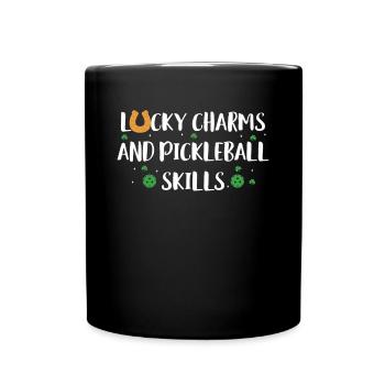 T-shirt de la Saint-Patrick Pickleball Joueur - Mug uni - noir - Devant