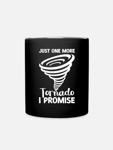 Tornado - Tasse einfarbig - Schwarz