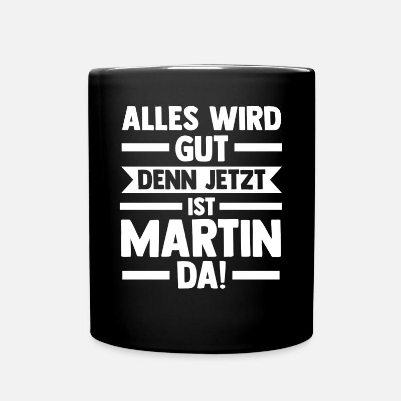 Martin - Tasse einfarbig - Schwarz