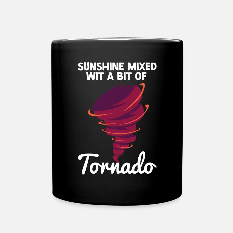 Tornado - Tasse einfarbig - Schwarz