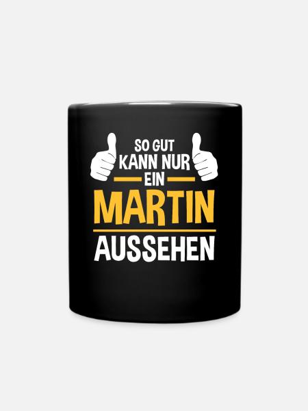 Martin - Mug uni - noir