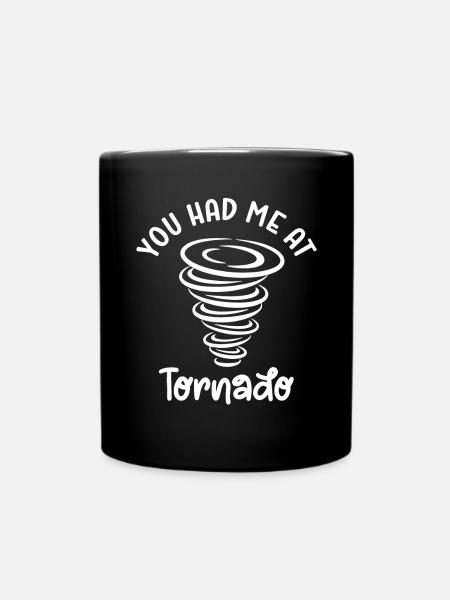 Tornado - Tasse einfarbig - Schwarz