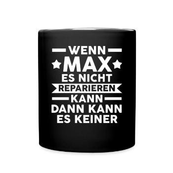 Max - Full Colour Mug - black - Front
